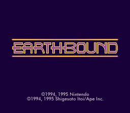 Earthbound - Tenth Anniversary Hack
